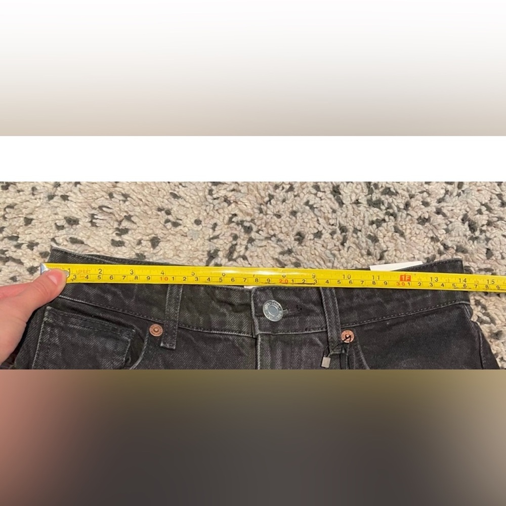 ZARA Ripped Wide Leg Jeans - Picture 9 of 13